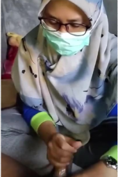 Bokep Indo Guru Jilbab Blowjob